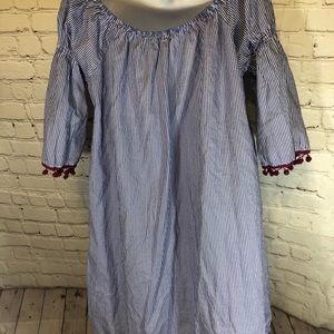 Off the shoulders dress